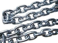 DIN763英国工業規格の鎖の高力長い電流を通された鋼鉄鎖